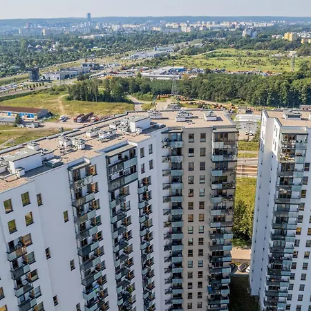 Apartment Nowa Letnica With Balcony & Parking Arena By Renters Gdansk