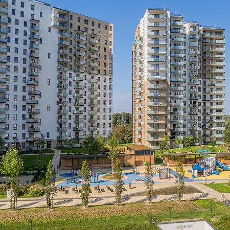 Nowa Letnica With Balcony & Parking Arena By Renters Apartment *