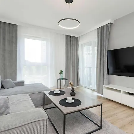 Nowa Letnica With Balcony & Parking Arena By Renters *