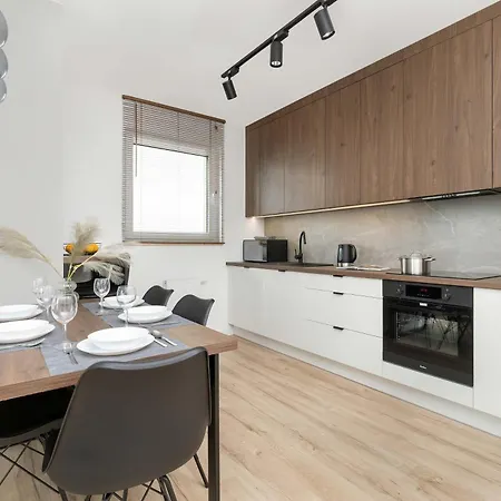 Nowa Letnica With Balcony & Parking Arena By Renters Danzica