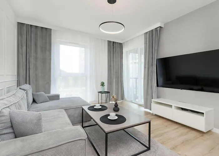 Nowa Letnica With Balcony & Parking Arena By Renters *