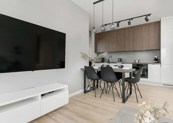 Apartament Nowa Letnica With Balcony&parking Arena By Renters *