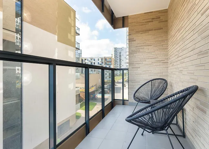 Nowa Letnica With Balcony&parking Arena By Renters