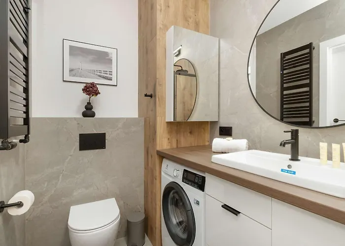 Apartament Nowa Letnica With Balcony&parking Arena By Renters