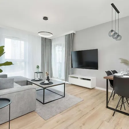 Appartement Nowa Letnica With Balcony & Parking Arena By Renters *